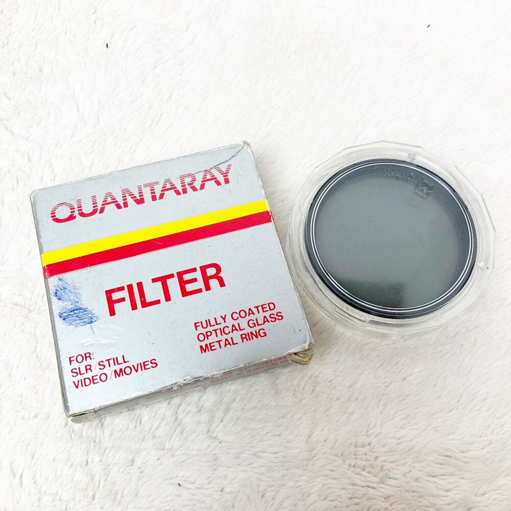 Quantaray 52mm 1A Skylight  Lens Filter scratched rim Made in Japan